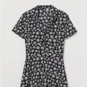 H&M Floral Shirt Dress
